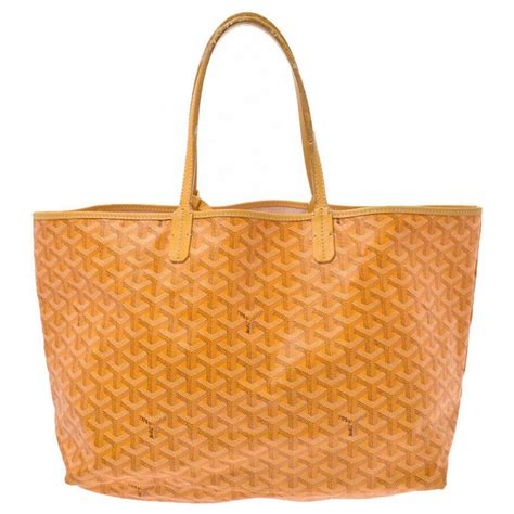 goyard sac jaune